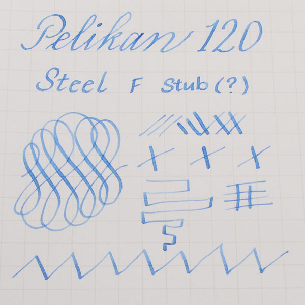 Pelikan 120 Fountain Pen - Second Version, Green & Black, Steel